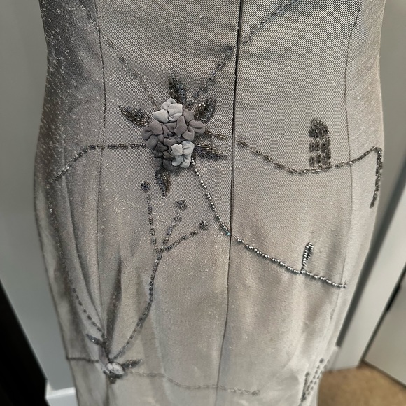 Dress embroidered Gray size M - Picture 7 of 7